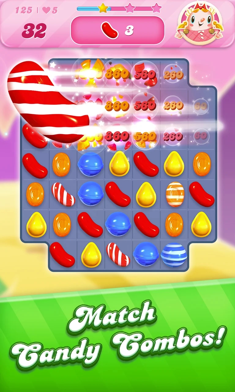 ǹʰٷ(Candy Crush Saga)v1.288.3.1 ׿ͼ0