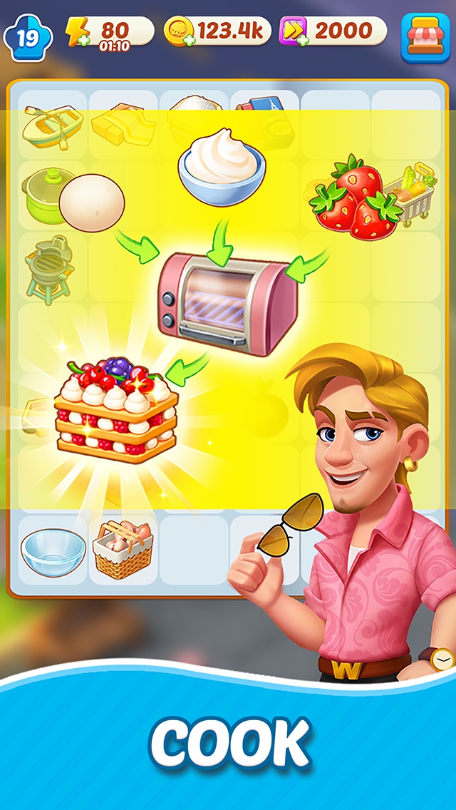 ϲֻ(Merge Cooking Theme Restaurant)v1.1.59 ׿ͼ0