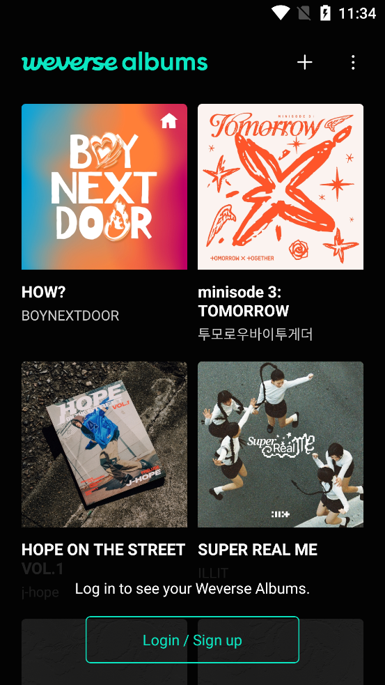 Weverse Albums°汾v1.7.0 ٷͼ1