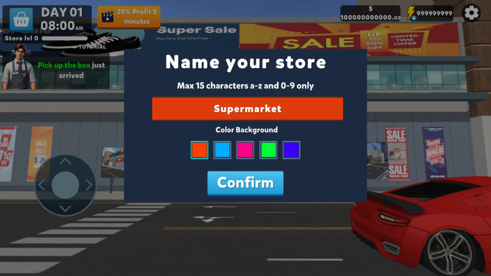 ģ3D޽Ұ(Supermarket Simulator)v1.0.7 ֻͼ0