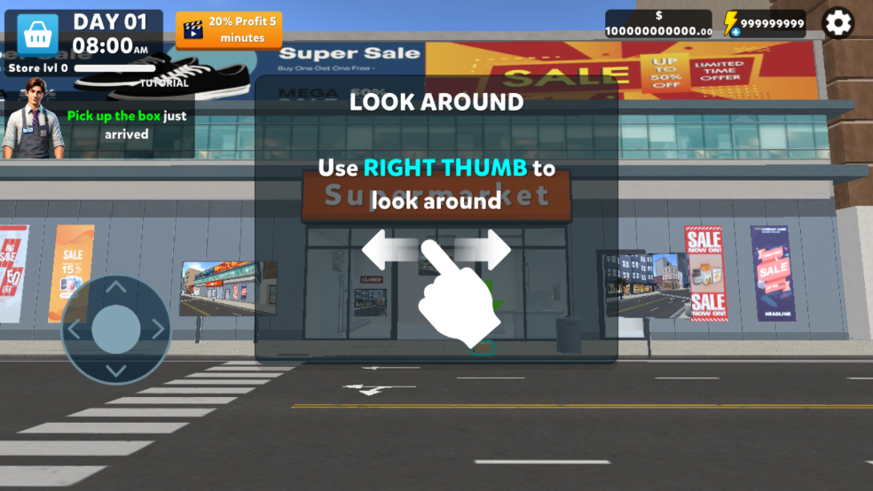 ģ3D޽Ұ(Supermarket Simulator)v1.0.7 ֻͼ1