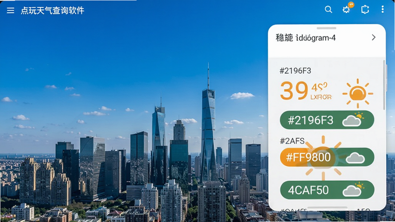 ����������ѯ���������棬չʾ������Ϣ�����б���Ϊ�ִ�����������ߣ���ɫ��գ�ɫ�ʴ���#2196F3 #FFFFFF #FF9800 #4CAF50������ideogram-4ģ��