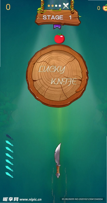 飞刀挑战Knife Hit截图0