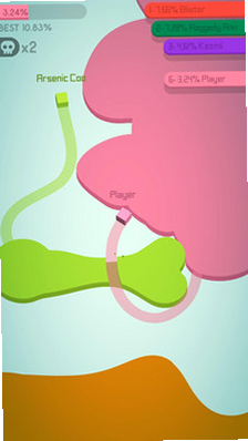 Paper.io 2 ��Ϸ��ͼ ��ɫ����