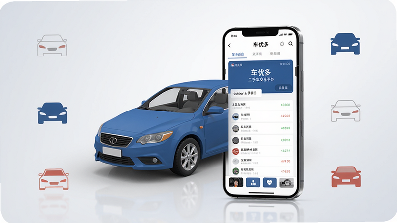 ���Ŷ���ֳ�����ƽ̨����ȫòԤ��ͼ����������չʾһ�����ýγ�3Dģ�����ֻ�APP������ӣ�����Ϊǳ��ɫ���䲢���м�������ͼ��װ�Σ�colour_palette: (#2C3E50, #3498DB, #ECF0F1, #E74C3C)